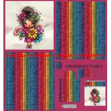 PANEL NA CROSSBODY TAŠTIČKU S KLÍČENKOU / 511d-206 PANEL NA CROSSBODY TAŠTIČKU S KLÍČENKOU / 511d-206