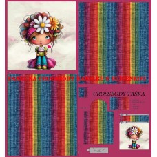 PANEL NA CROSSBODY TAŠTIČKU S KLÍČENKOU / 511d-207 PANEL NA CROSSBODY TAŠTIČKU S KLÍČENKOU / 511d-207