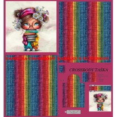 PANEL NA CROSSBODY TAŠTIČKU S KLÍČENKOU / 511d-208 PANEL NA CROSSBODY TAŠTIČKU S KLÍČENKOU / 511d-208