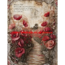 Látkový panel kolekce VLČÍ MÁKY 531-277 Látkový panel kolekce VLČÍ MÁKY 531-277