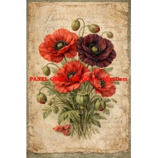 Látkový panel kolekce VLČÍ MÁKY 531-282 Látkový panel kolekce VLČÍ MÁKY 531-282