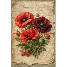 Látkový panel kolekce VLČÍ MÁKY 531-284 Látkový panel kolekce VLČÍ MÁKY 531-284