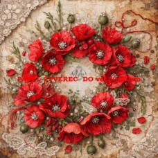 Látkový panel kolekce VLČÍ MÁKY 531-297 Látkový panel kolekce VLČÍ MÁKY 531-297