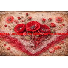 Látkový panel kolekce VLČÍ MÁKY 531-299 Látkový panel kolekce VLČÍ MÁKY 531-299