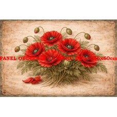 Látkový panel kolekce VLČÍ MÁKY 531-305 Látkový panel kolekce VLČÍ MÁKY 531-305