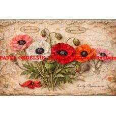 Látkový panel kolekce VLČÍ MÁKY 531-307 Látkový panel kolekce VLČÍ MÁKY 531-307