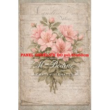 Látkový panel kolekce RŮŽOVÉ KVĚTINY 531-311 Látkový panel kolekce RŮŽOVÉ KVĚTINY 531-311
