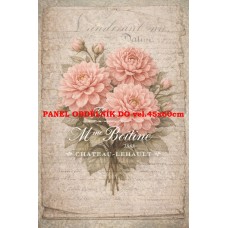 Látkový panel kolekce RŮŽOVÉ KVĚTINY 531-313 Látkový panel kolekce RŮŽOVÉ KVĚTINY 531-313