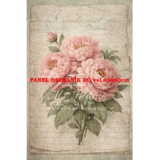 Látkový panel kolekce RŮŽOVÉ KVĚTINY 531-319 Látkový panel kolekce RŮŽOVÉ KVĚTINY 531-319