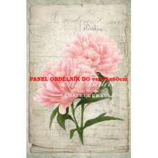 Látkový panel kolekce RŮŽOVÉ KVĚTINY 531-327 Látkový panel kolekce RŮŽOVÉ KVĚTINY 531-327