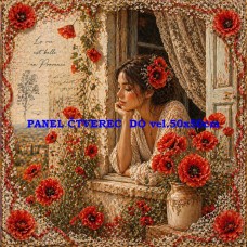 Látkový panel kolekce ŽENY, DÍVKY 535-167 Látkový panel kolekce ŽENY, DÍVKY 535-167