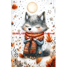 Látkový panel kolekce HALLOWEEN , PODZIM 546-148 Látkový panel kolekce HALLOWEEN , PODZIM 546-148