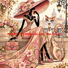 Látkový panel kolekce CAT LADY 570-76 Látkový panel kolekce CAT LADY 570-76