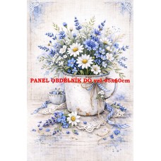 Látkový panel kolekce KVĚTINY 595-51 Látkový panel kolekce KVĚTINY 595-51