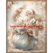 Látkový panel VINTAGE VÁNOČNÍ 597-28 Látkový panel VINTAGE VÁNOČNÍ 597-28