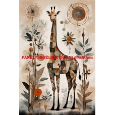 Látkový panel kolekce AFRICKÁ ZVÍŘATA 602-406 Látkový panel kolekce AFRICKÁ ZVÍŘATA 602-406