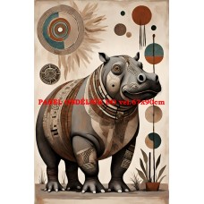 Látkový panel kolekce AFRICKÁ ZVÍŘATA 602-408 Látkový panel kolekce AFRICKÁ ZVÍŘATA 602-408