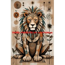 Látkový panel kolekce AFRICKÁ ZVÍŘATA 602-412 Látkový panel kolekce AFRICKÁ ZVÍŘATA 602-412