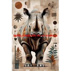 Látkový panel kolekce AFRICKÁ ZVÍŘATA 602-415 Látkový panel kolekce AFRICKÁ ZVÍŘATA 602-415