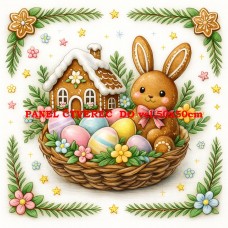 Látkový panel kolekce VELIKONOČNÍ PERNÍČKY 603-106 Látkový panel kolekce VELIKONOČNÍ PERNÍČKY 603-106