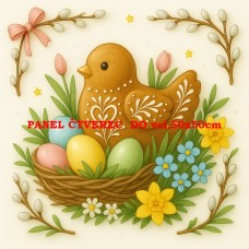 Látkový panel kolekce VELIKONOČNÍ PERNÍČKY 603-111 Látkový panel kolekce VELIKONOČNÍ PERNÍČKY 603-111