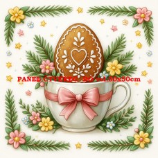 Látkový panel kolekce VELIKONOČNÍ PERNÍČKY 603-114 Látkový panel kolekce VELIKONOČNÍ PERNÍČKY 603-114