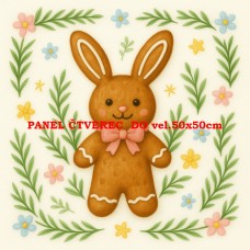 Látkový panel kolekce VELIKONOČNÍ PERNÍČKY 603-115 Látkový panel kolekce VELIKONOČNÍ PERNÍČKY 603-115