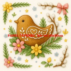 Látkový panel kolekce VELIKONOČNÍ PERNÍČKY 603-126 Látkový panel kolekce VELIKONOČNÍ PERNÍČKY 603-126