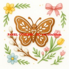 Látkový panel kolekce VELIKONOČNÍ PERNÍČKY 603-128 Látkový panel kolekce VELIKONOČNÍ PERNÍČKY 603-128