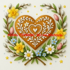 Látkový panel kolekce VELIKONOČNÍ PERNÍČKY 603-131 Látkový panel kolekce VELIKONOČNÍ PERNÍČKY 603-131