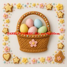 Látkový panel kolekce VELIKONOČNÍ PERNÍČKY 603-138 Látkový panel kolekce VELIKONOČNÍ PERNÍČKY 603-138