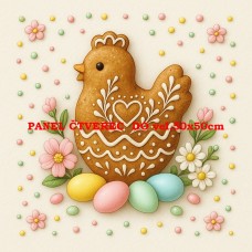 Látkový panel kolekce VELIKONOČNÍ PERNÍČKY 603-140 Látkový panel kolekce VELIKONOČNÍ PERNÍČKY 603-140