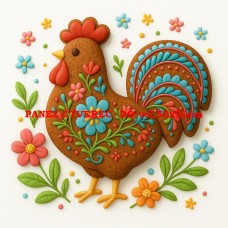 Látkový panel kolekce VELIKONOČNÍ PERNÍČKY 603-148 Látkový panel kolekce VELIKONOČNÍ PERNÍČKY 603-148