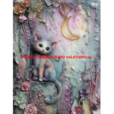 Látkový panel kolekce PASTELOVÝ SVĚT 605-117 Látkový panel kolekce PASTELOVÝ SVĚT 605-117