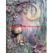 Látkový panel kolekce PASTELOVÝ SVĚT 605-118 Látkový panel kolekce PASTELOVÝ SVĚT 605-118