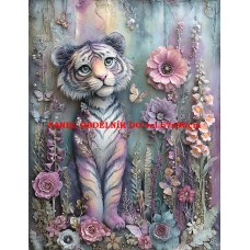 Látkový panel kolekce PASTELOVÝ SVĚT 605-119 Látkový panel kolekce PASTELOVÝ SVĚT 605-119