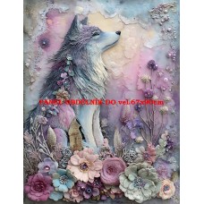 Látkový panel kolekce PASTELOVÝ SVĚT 605-124 Látkový panel kolekce PASTELOVÝ SVĚT 605-124