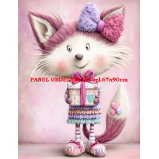 Látkový panel kolekce PASTELOVÝ SVĚT 605-164 Látkový panel kolekce PASTELOVÝ SVĚT 605-164