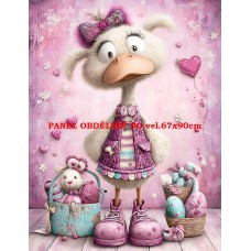 Látkový panel kolekce PASTELOVÝ SVĚT 605-167 Látkový panel kolekce PASTELOVÝ SVĚT 605-167