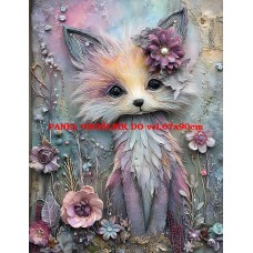 Látkový panel kolekce PASTELOVÝ SVĚT 605-18 Látkový panel kolekce PASTELOVÝ SVĚT 605-18