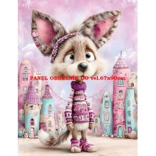 Látkový panel kolekce PASTELOVÝ SVĚT 605-181 Látkový panel kolekce PASTELOVÝ SVĚT 605-181