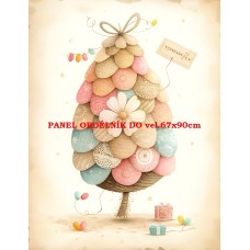 Látkový panel kolekce PASTELOVÝ SVĚT 605-277 Látkový panel kolekce PASTELOVÝ SVĚT 605-277