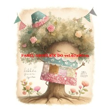 Látkový panel kolekce PASTELOVÝ SVĚT 605-282 Látkový panel kolekce PASTELOVÝ SVĚT 605-282