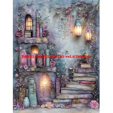 Látkový panel kolekce PASTELOVÝ SVĚT 605-48 Látkový panel kolekce PASTELOVÝ SVĚT 605-48