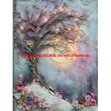 Látkový panel kolekce PASTELOVÝ SVĚT 605-55 Látkový panel kolekce PASTELOVÝ SVĚT 605-55