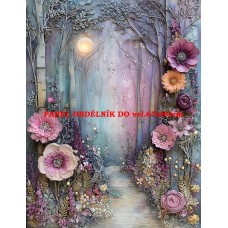 Látkový panel kolekce PASTELOVÝ SVĚT 605-56 Látkový panel kolekce PASTELOVÝ SVĚT 605-56