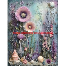 Látkový panel kolekce PASTELOVÝ SVĚT 605-61 Látkový panel kolekce PASTELOVÝ SVĚT 605-61