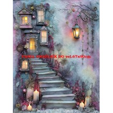 Látkový panel kolekce PASTELOVÝ SVĚT 605-77 Látkový panel kolekce PASTELOVÝ SVĚT 605-77