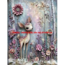 Látkový panel kolekce PASTELOVÝ SVĚT 605-86 Látkový panel kolekce PASTELOVÝ SVĚT 605-86