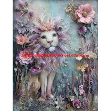 Látkový panel kolekce PASTELOVÝ SVĚT 605-98 Látkový panel kolekce PASTELOVÝ SVĚT 605-98